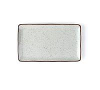 Holst Porzellan RT 127 Piatto in Porcellana 27 x 16 cm Re-Active Arena, Beige