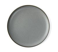 Holst Porzellan RT 526 - Piatto piatto piatto in porcellana, 26 cm, rotondo, granito, 26,5 x 26,5 x 2,5 cm, 1 pezzo