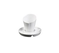 Holst Porzellan SL 130 FA5 - Set di 2 sacchetti per friggere e 4 cabaret per salse, colore: Bianco