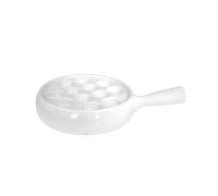 Holst Porzellan SPL 012 - Ciotola per forno in porcellana, 12 segmenti, colore: bianco, 25 x 17 x 6 cm, 4 pezzi