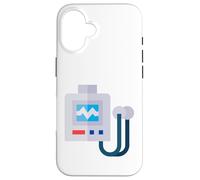 Holter Monitor Medico Tecnico Cardiaco Custodia per iPhone 16