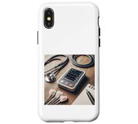 Holter Monitor Medico Tecnico Cardiaco Custodia per iPhone X/XS