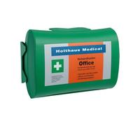 Holthaus Medical - Cassetta di pronto soccorso da ufficio con montaggio a parete, DIN 13 157