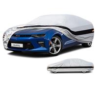 Holthly 10 Layer Coupe Car Cover Waterproof All Weather for Automobiles,100% Waterproof Outdoor Car Covers Rain Snow UV Dust Protection. Custom Fit for Ford Mustang,Chevy Camaro,Porsche 911,etc