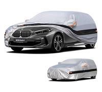 Holthly 10 strati Telo Copriauto per BMW Serie 1 F20/F21/F52/F40/F70/E87/E82/E81/E87/E88(2004-2025),100% copertura auto impermeabile,Telo Copri Auto per Esterno.