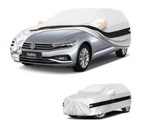Holthly 10 Strati Telo Copriauto Station Wagon per Volkswagen/VW Passat B6/B7/B8/B9（2005-2023）,100% Copertura Auto Impermeabile,Telo Copri Auto per Esterno,Protezione UV,Antivento,Antipolvere