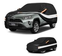 Holthly 10 Strati Telo Copriauto SUV per Toyota Rav4（2005-2026）,100% Copertura Auto Impermeabile,Telo Copri Auto per Esterno,Impermeabile,Protezione UV,Antivento,Antipolvere