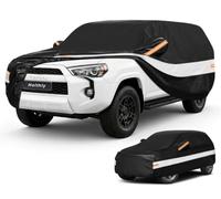 Holthly Copertura per auto SUV a 10 strati su misura per Toyota 4Runner (2002-2024) impermeabile per tutte le condizioni atmosferiche per automobili, copertura completa da sole, protezione UV e