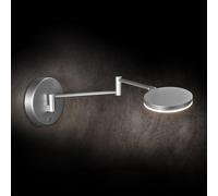 Holtkötter Plano lampada a parete con braccio lampada da lettura, LED, 9658-1-79, Plano; Plano WB [Lampade per Interni > Lampade a Parete]