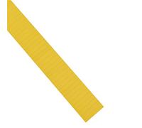 Holtz - Etichette ferrocard, 50 x 10 mm, 205 pezzi, colore: Giallo