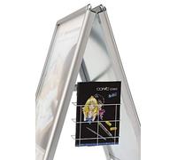 Holtz Wire Cestino pensile per volantini A4