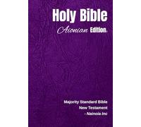 Holy Bible Aionian Edition: Majority Standard Bible - New Testament