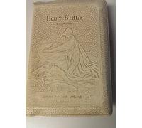 Holy Bible Catholic Light of the World Edition, Illustrated, Embossed Leather