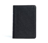Holy Bible: Christian Standard Bible, Black Leathertouch, Reference Bible