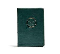 Holy Bible: Christian Standard Bible, Green, Leathertouch, Military
