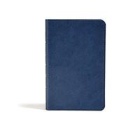 Holy Bible: Christian Standard Bible, Personal Size Bible, Navy Leathertouch