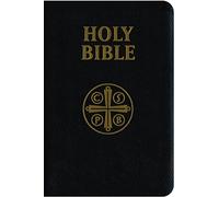 Holy Bible: Douay-Rheims Version, Embossed Black, Genuine Leather, Catholic