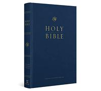 Holy Bible: English Standard Version, Blue, Premium Pew and Worship Bible