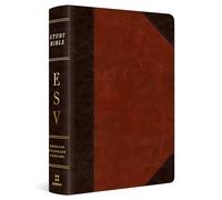 Holy Bible: English Standard Version, Brown/cordovan, Trutone, Portfolio Design, Study Bible, Personal Size