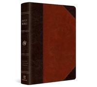 Holy Bible: English Standard Version, Brown/Cordovan, Trutone, Portfolio Designreader's With Ribbon Marker