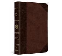 ESV Large Print Compact Bible, Red Letter (Rilegato in ecopelle)