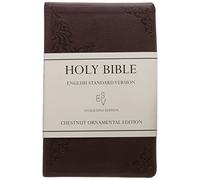 Holy Bible: English Standard Version (ESV) Anglicised Chestnut Ornamental Thinline edition