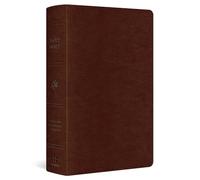 Holy Bible: Esv Single Column Heritage Bible Trutone, Chestnut
