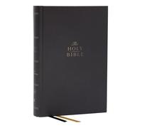 Holy Bible: King James Version, Black, Hardcover, Center-Column Reference With Apocrypha, Red Letter, Comfort Print