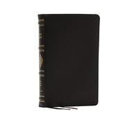 Holy Bible: King James Version, Black, Premium Goatskin Leather, Sovereign Collection, Personal Size Reference, Comfort Print