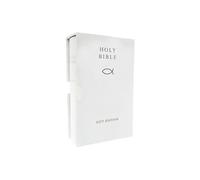 Collins UK HOLY BIBLE: King James Version (KJV) White Com (Rilegato in ecopelle)