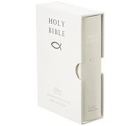Collins UK HOLY BIBLE: King James Version (KJV) White Poc (Rilegato in ecopelle)