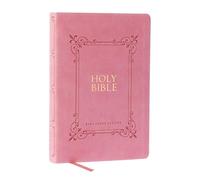 Holy Bible: King James Version, Pink, Leathersoft, Center-Column Reference, Red Letter, Comfort Print