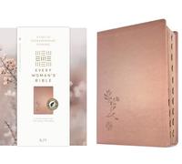 Holy Bible: King James Version, Rose Gold, Filament Enabled Leatherlike, Every Woman's Bible, Indexed, Red Letter