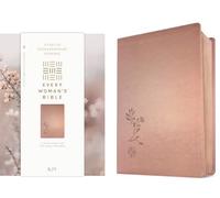Holy Bible: King James Version, Rose Gold, Filament Enabled, Leatherlike, Every Woman's, Red Letter