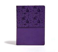 KJV Super Giant Print Reference Bible, Purple LeatherTouc (Rilegato in ecopelle)