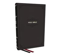 Holy Bible: KJV Personal Size, End-of-verse Reference Bible, Black Leathersoft, Red Letter, Comfort Print, Thumb Indexed, Ribbon Marker