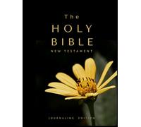 Holy Bible KJV: Wide Margin Journaling Edition: Large Print Single-Column New Testament Bible for Meditation, Study Notes, and Reflection