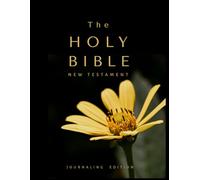 Holy Bible KJV: Wide Margin Journaling Edition: Large Print Single-Column New Testament Bible for Meditation, Study Notes, and Reflection