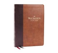 Holy Bible: Macarthur Study Bible: Unleashing God's Truth One Verse at a Time, Lsb, Brown Leathersoft, Comfort Print