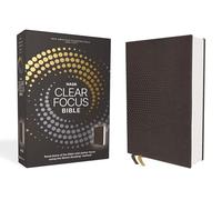 Holy Bible: Nasb, Clear Focus Bible, Dark Brown: Read More of the Bible With Better Focus