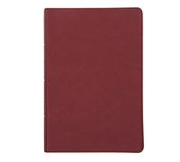 Holy Bible: Nasb Print Reference Bible, Burgundy Leathertouch