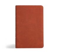 NASB Personal Size Bible, Burnt Sienna Leathertouch (Rilegato in ecopelle)
