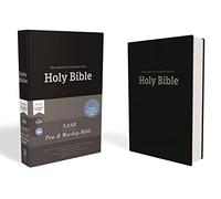 Holy Bible: New American Standard Bible, Pew and Worship Bible, Black, 1995 Text, Comfort Print