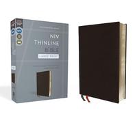 Holy Bible: New International Version, Black, Bonded Leather, Thinline Bible: Red Letter Editon