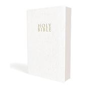 Holy Bible: New International Version, Gift and Award, White, Leather-look, Red Letter Edition, Comfort Print