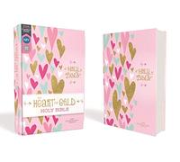 Zonderkidz NIV, Heart of Gold Holy Bible, Hardcover, Red Lett (Copertina rigida)