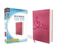 Zonderkidz NIV, Bible for Kids, Leathersoft, Pink, Red Le (Rilegato in ecopelle)