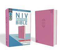 Holy Bible: New International Version, Pink, Leathersoft, Value Thinline