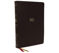 Holy Bible: New King James Version, Brown, Bonded Leather, Red Letter, Comfort Print