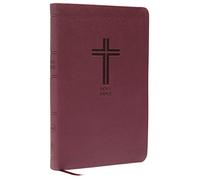 Holy Bible: New King James Version, Burgundy, Leathersoft, Value Thinline, Red Letter Edition